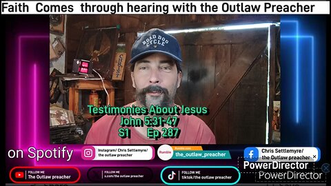 Testimonies About Jesus John 5:31-47 S1 Ep 287