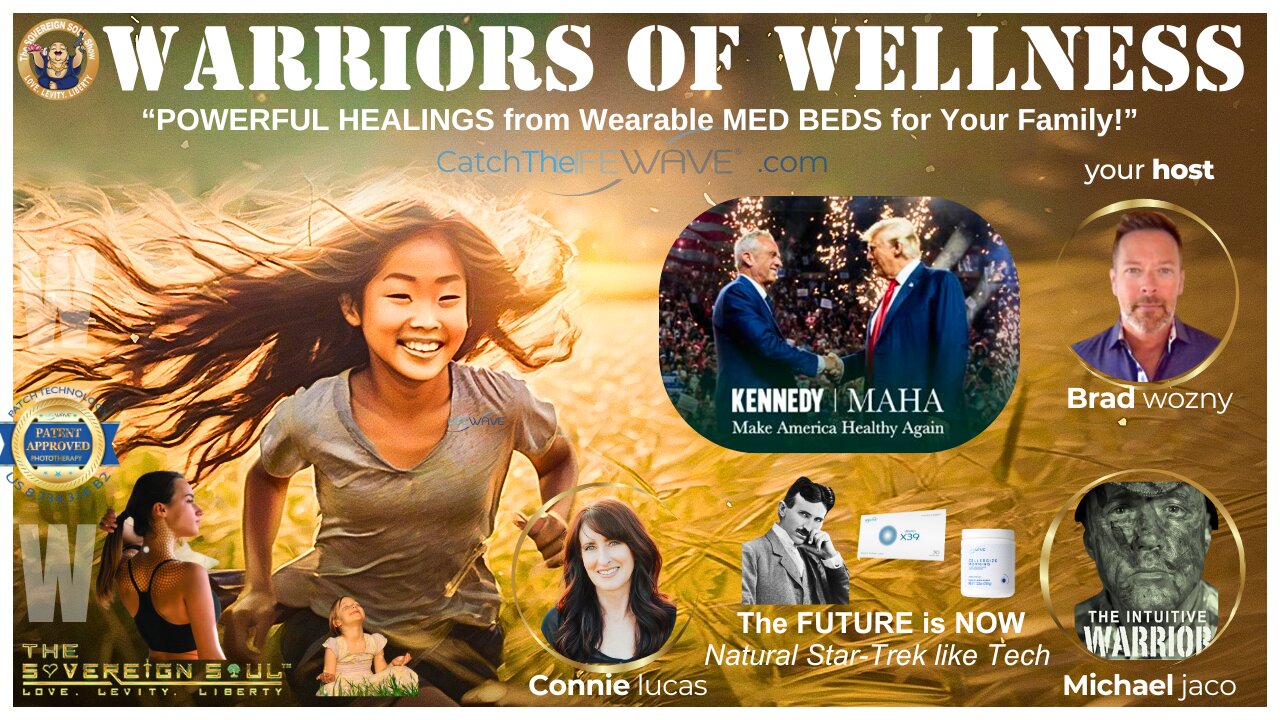 Med Beds Coming? How to Get Patented MAHA Miracles & Restore your DNA Now! Michael Jaco, Brad Wozny