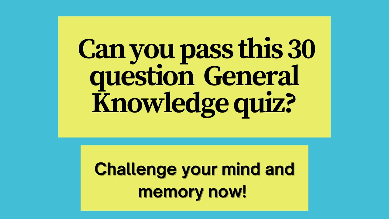 Mind and Memory Mastermind; Test your mental acuity in less than 8 minutes!