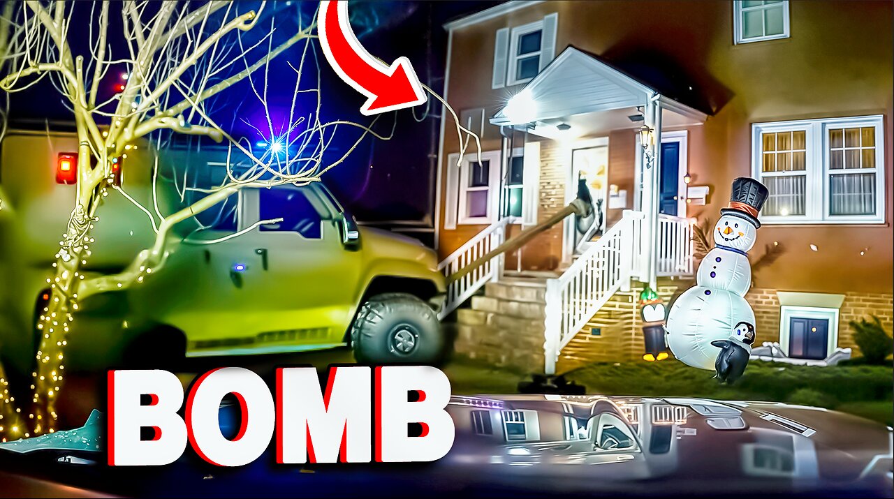Cops Trigger House Explosion