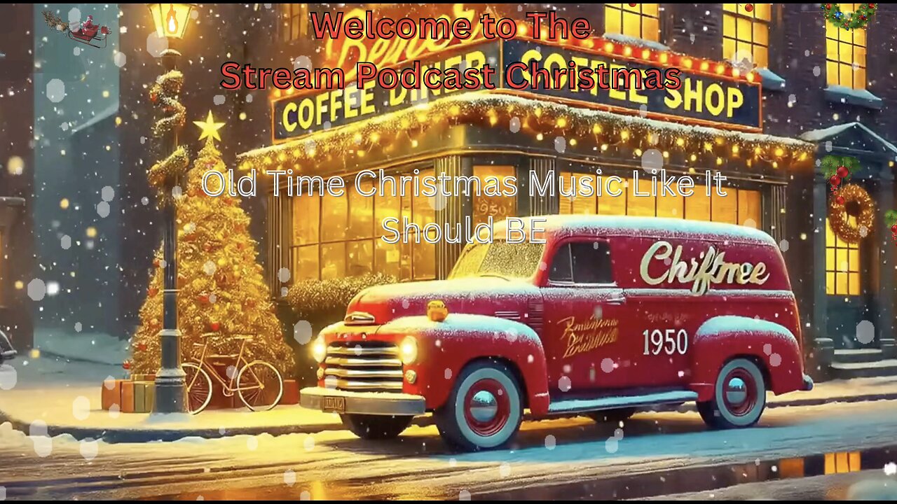 000101-Old time diner setting, Old Time Christmas Music