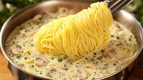 Incredibly delicious spaghetti in 15 minutes! The most delicious dinner you have ever had!