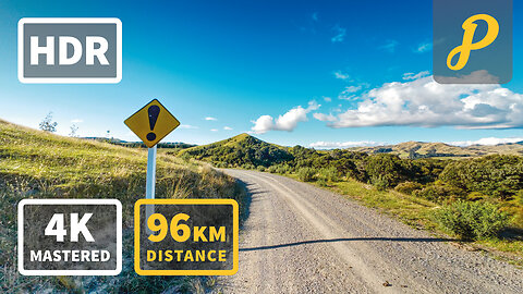 Summer Gravel Bike Ride 212 - Martinborough to Gladstone Loop | 4K PREVIEW