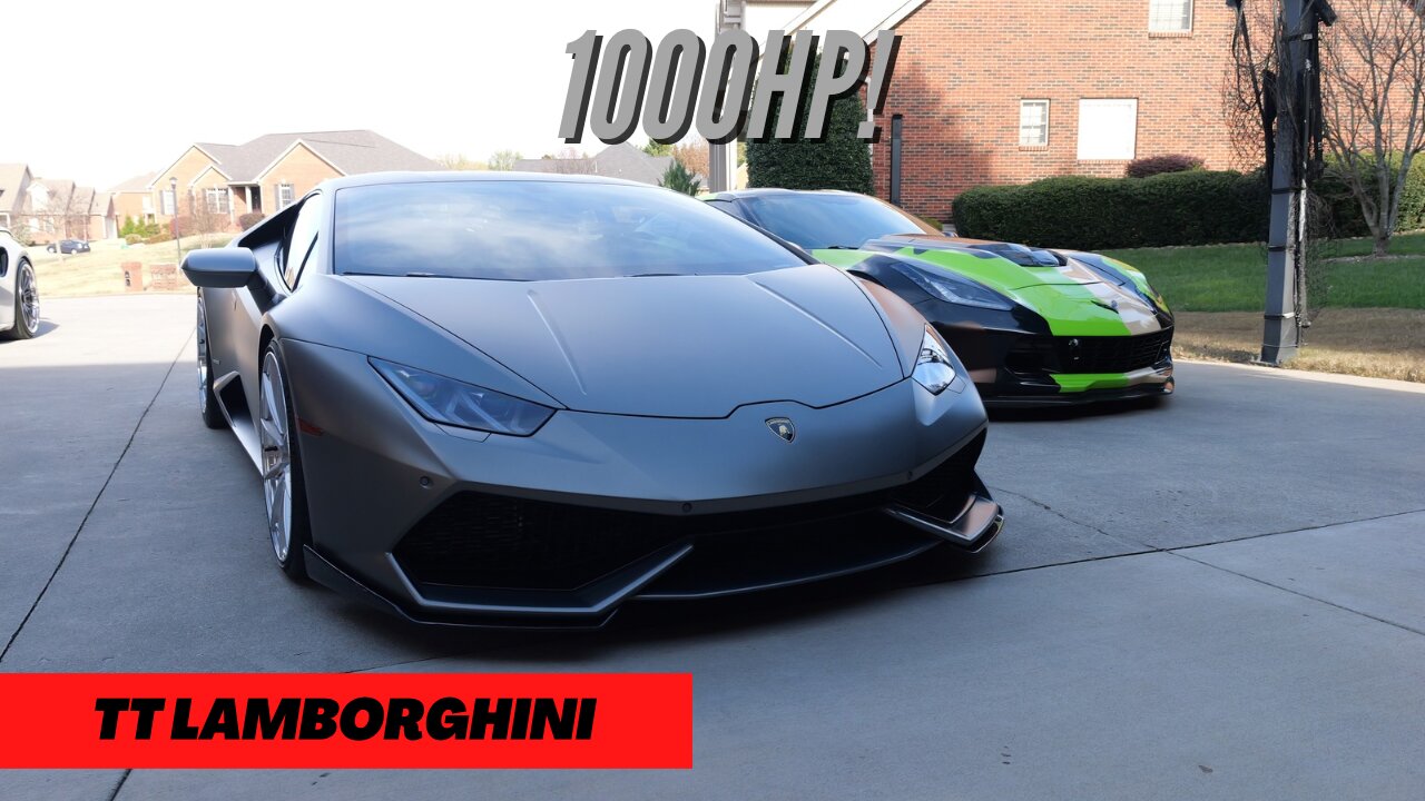 Twin Turbo Lamborghini Ride ***1000 HP***