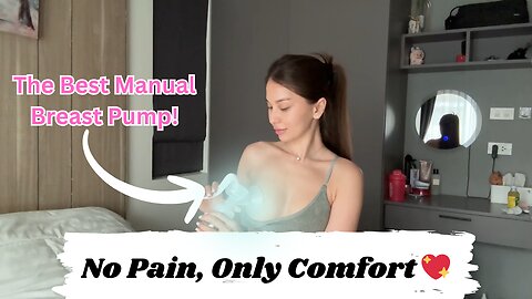 Manual Breast Pump Review – Easy to Use, Pain-Free & Perfect for New Moms 👶💗 #breastfeeding #breast