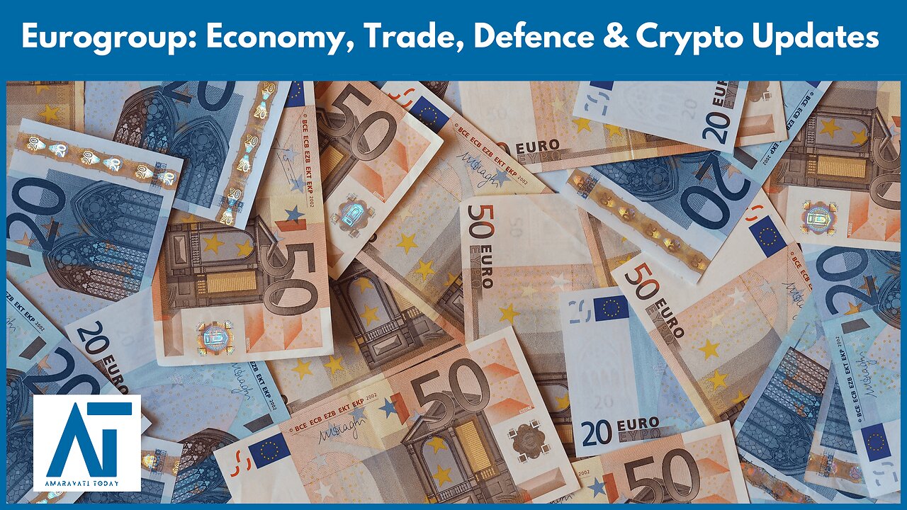 Eurogroup Press Conference – Economy, Trade, Defence, Crypto & Growth | EU Finance Meeting