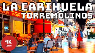 Spain Torremolinos La Carihuela Costa del Sol Night
