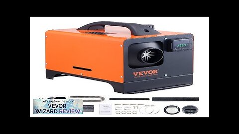 VEVOR Diesel Air Heater All-in-one 12V 5KW LCD Remote Control for Car Review