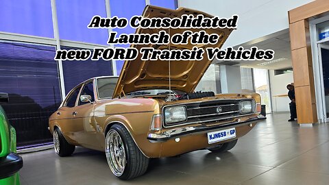 Auto Consolidated FORD Transit Launch Classic Car Display 🔥Stunning Classic Cars #ferrocsa