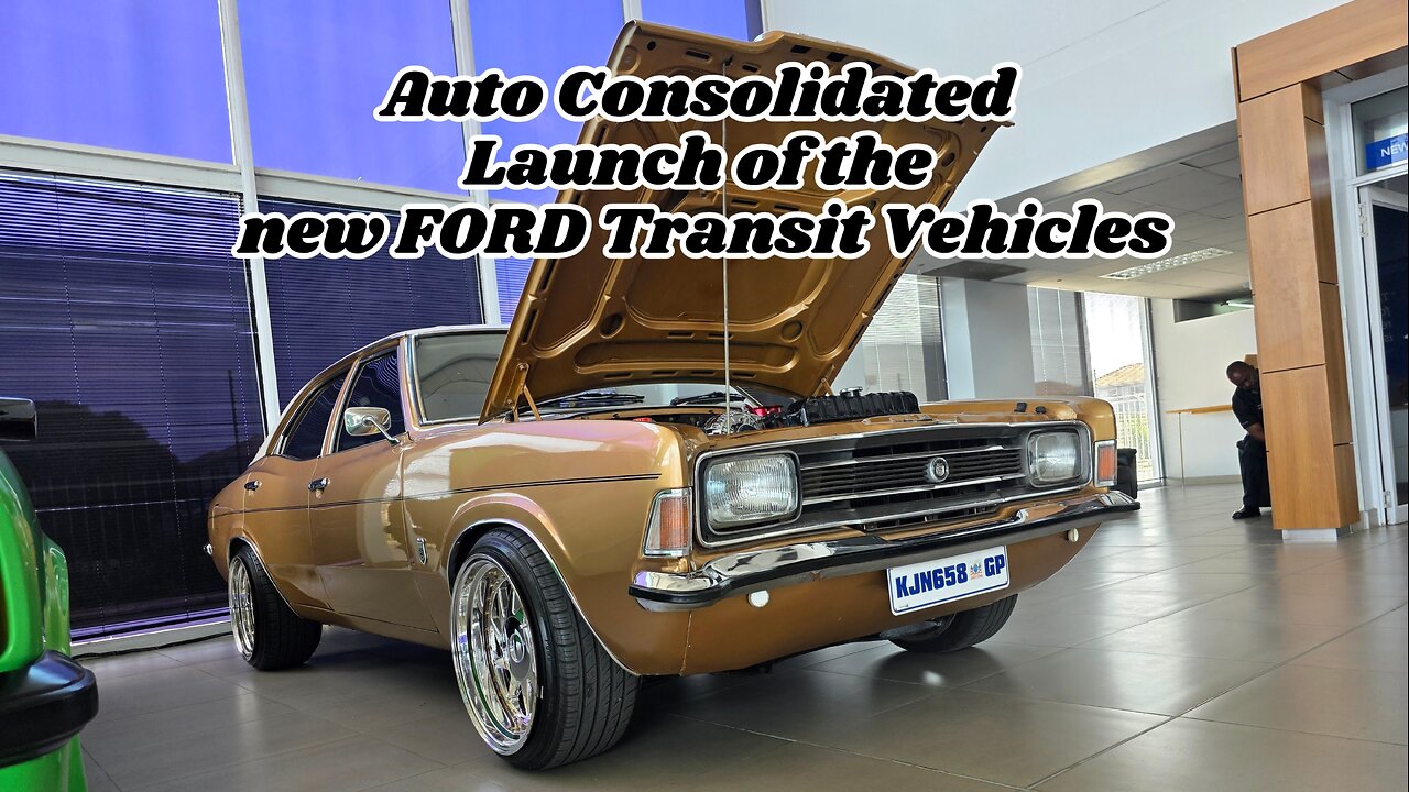 Auto Consolidated FORD Transit Launch Classic Car Display 🔥Stunning Classic Cars #ferrocsa