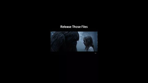 Bigfoot helps a little girl