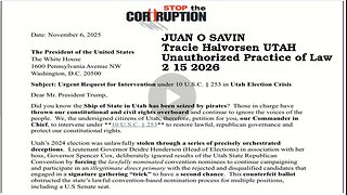 JUAN O SAVIN - Tracie Halvorsen UTAH Unauthorized Practice of Law - 2 15 2026
