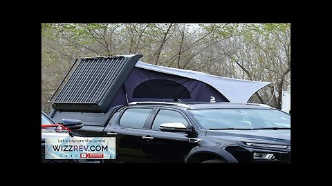 4x4 Off Road Camping GMC Sierra Car Roof Tent Pick Up Truck Review