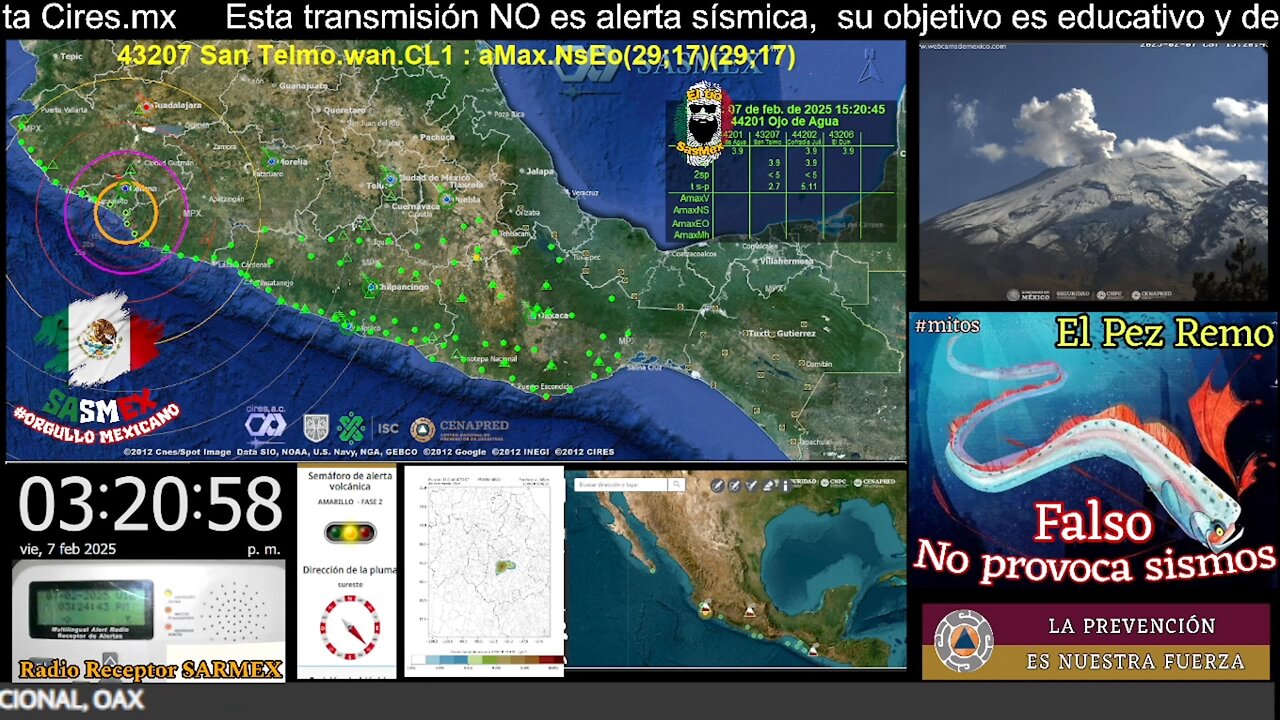 #SISMO Magnitud 4.4 Loc 34 km al SUR de TECOMAN, COL 07/02/25 15:20:37 Lat 18.59 #noameritoalerta