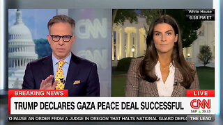 Jake Tapper And Kaitlan Collins Immediately Tried To Tamp Down Excitement On Israel-Hamas Peace Deal