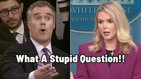 Trump's New Press Secretary SMACKS DOWN Woke NBC Reporter During Heated Deportation Debate!