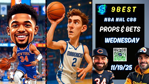 🏀 9 HOT NBA PROPS | COLLEGE BASKETBALL PICKS | NHL PICKS | PRIZEPICKS TODAY | WEDNESDAY 11/19/25