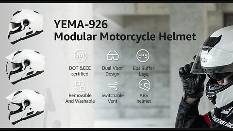 YEMA Modular Motorcycle Helmets