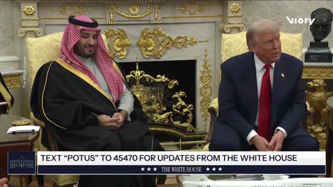 'I don't give a hell where that hand's been!' - Trump's stunningly awkward grab at MBS