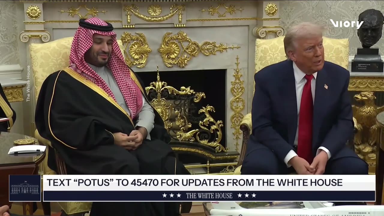 'I don't give a hell where that hand's been!' - Trump's stunningly awkward grab at MBS