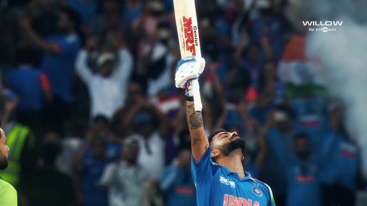 Snippets of Virat Kohli's Ton against pak | IND vs pak | Champions Trophy 2025 Dubai