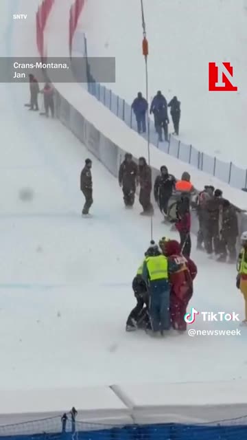 She fell from her last deep snow dive