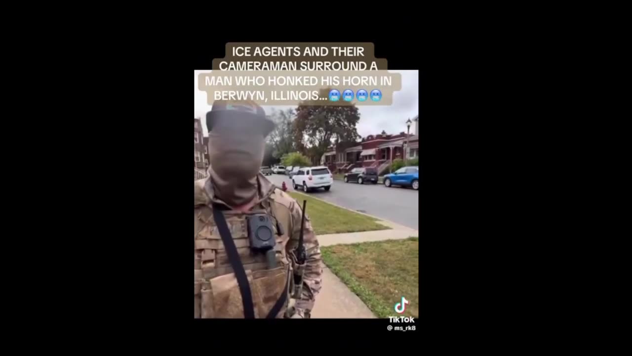 Ice Agents are not messing around. Stay out of the way