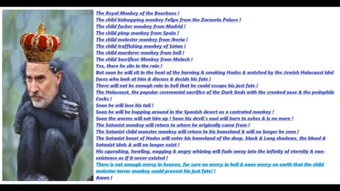 Kingfelipe borbon satanic child sacrificer