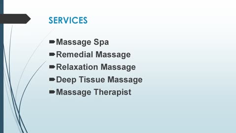 Best Deep Tissue Massage in Paradise
