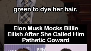 Elon Musk Mocks Billie Eilish After She Called Him a ‘Pathetic Coward’