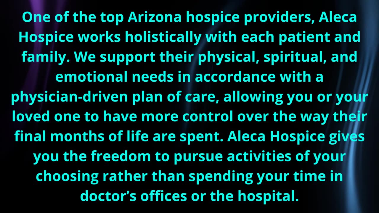 Aleca Health – Best Hospice Provider in Scottsdale, AZ