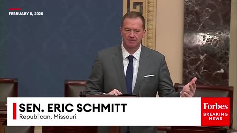 Eric Schmitt Mocks Dems Over Election Defeat, Calls Them 'The Guardians Of Permanent Washington' 