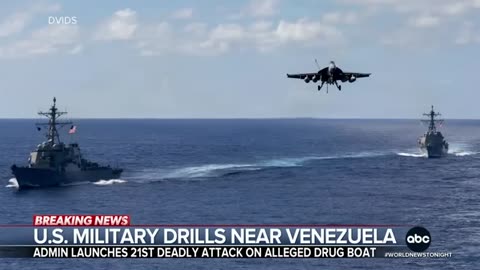 US holds military drills miles from Venezuela coast