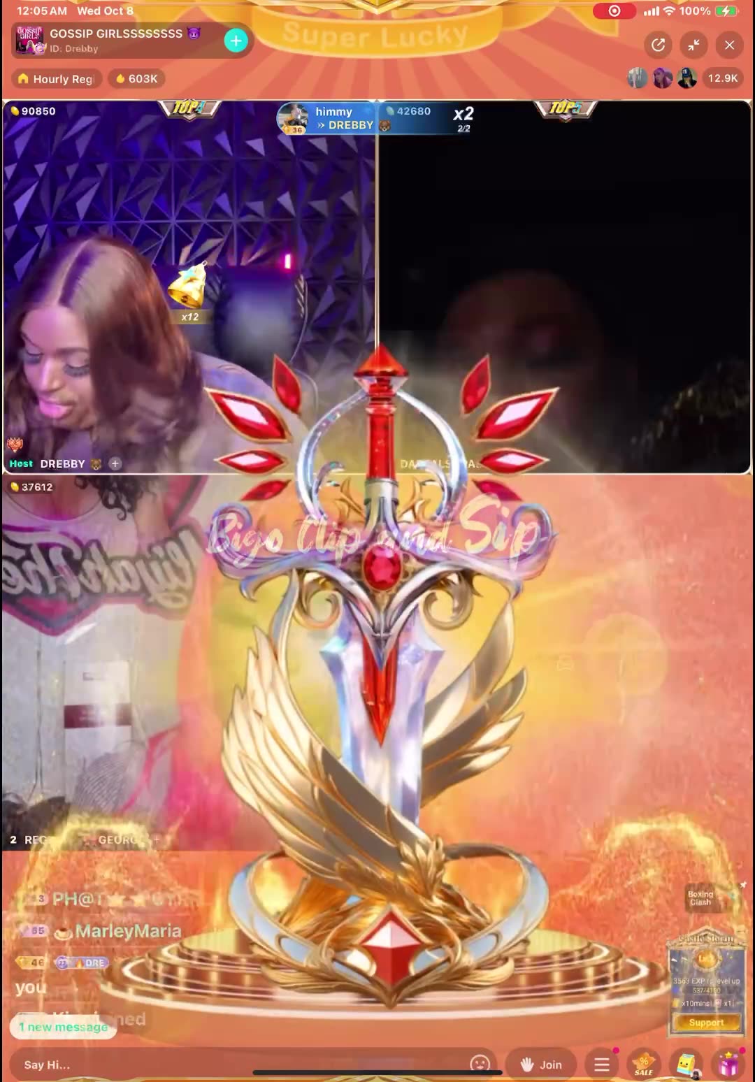 Gossip Gurls segment on Ace alledgedly stepping away from TomiKay 10/7/25 #bigoclipandsip