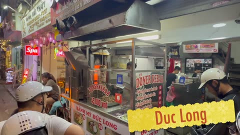 Doner Kebab in Hanoi, Vietnam