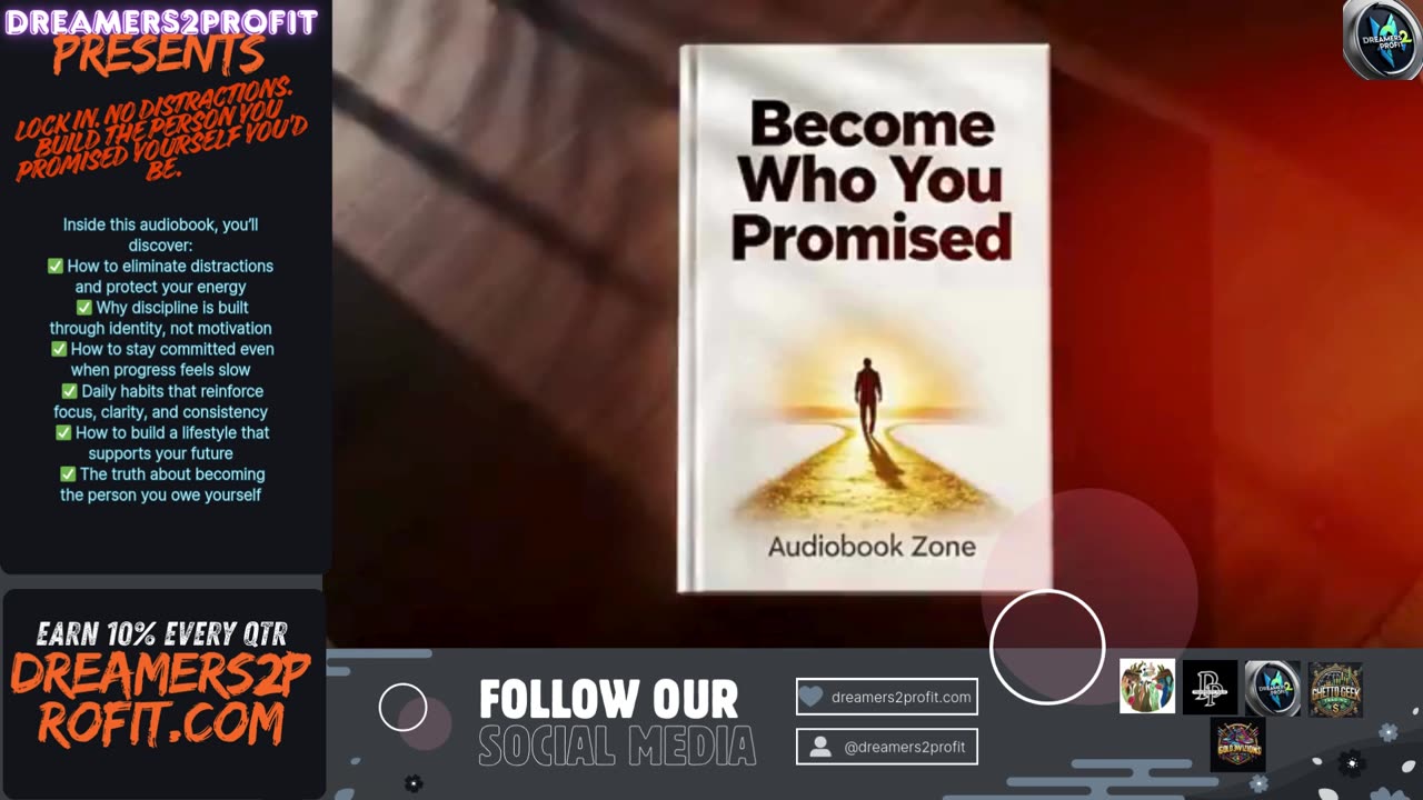 LOCK IN. NO DISTRACTIONS. BUILD THE PERSON YOU PROMISED YOURSELF YOU’D BE.