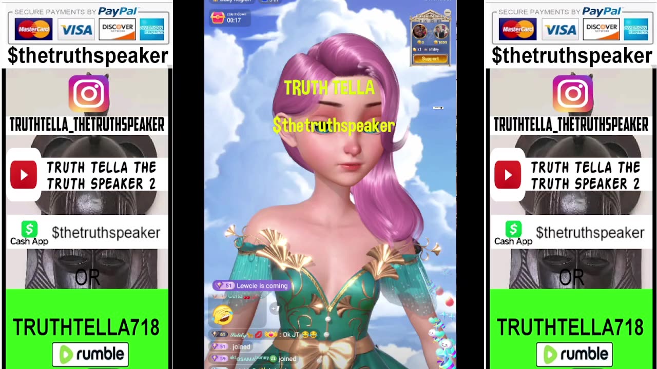 QUEEN TOMIKAY READS CHURCH MISS P FOR FILTH