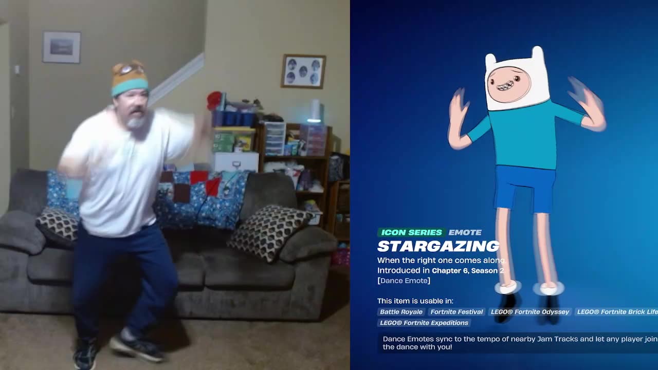 FFG Dance Fortnite Emotes Stargazing