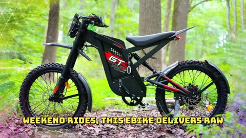 OUXI GT 2000 Electric Dirt Bike 3000W motor 48V 30Ah battery 24 Inch Air Tires Electric Dirt Bike
