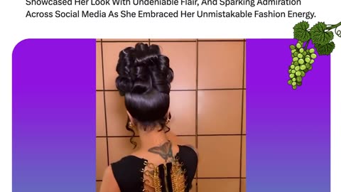 Cardi B Turned Heads Flaunting A Bold Outfit, Radiating Confidence And Sparking Admiration Online