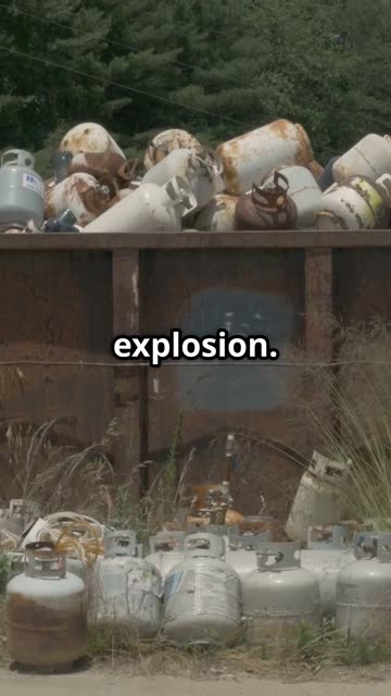 The Correct Way to Transport Propane (You're Probably Doing It Wrong) #safety #shorts