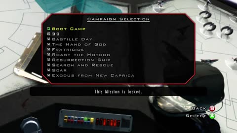 Battlestar Galactica Gameplay XBLA