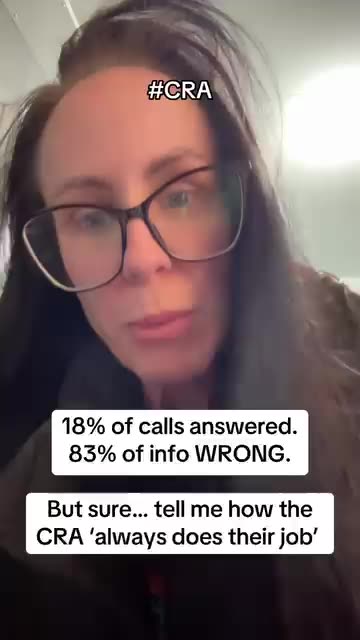 Why there's no right answers from CRA?