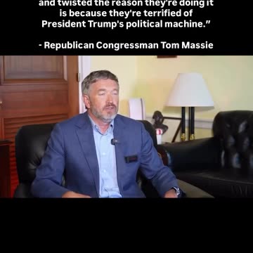Rep. Thomas Massie Confirms GOP Colleagues Protecting Pedophiles For Fear Of Trump