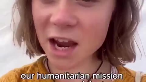 My name is Greta Thunberg, i I have been abducted by Israeli forces
