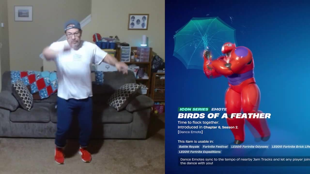 FFG Dance Fortnite Emotes Birds of a Feather