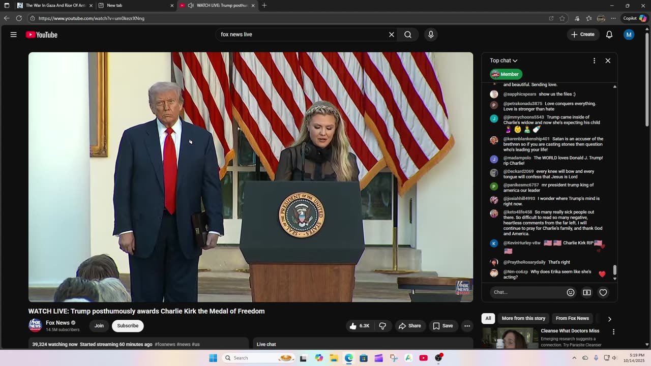 Live stream with Ras