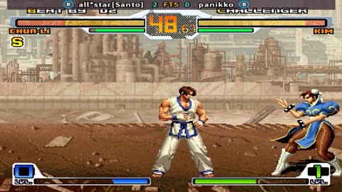 all*star[Santo] vs panikko FT5