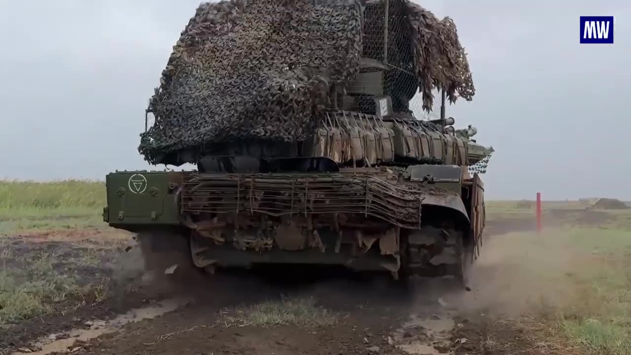 Intensive Training of T-90M "Proryv" Crews in the Dnepr Group of Forces