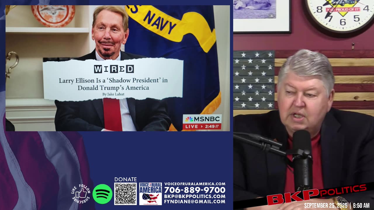 Trump's Handover of TikTok to Shadow President Larry Ellison